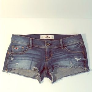 Hollister Denim Jeans Short Shorts Size 5 27 Great